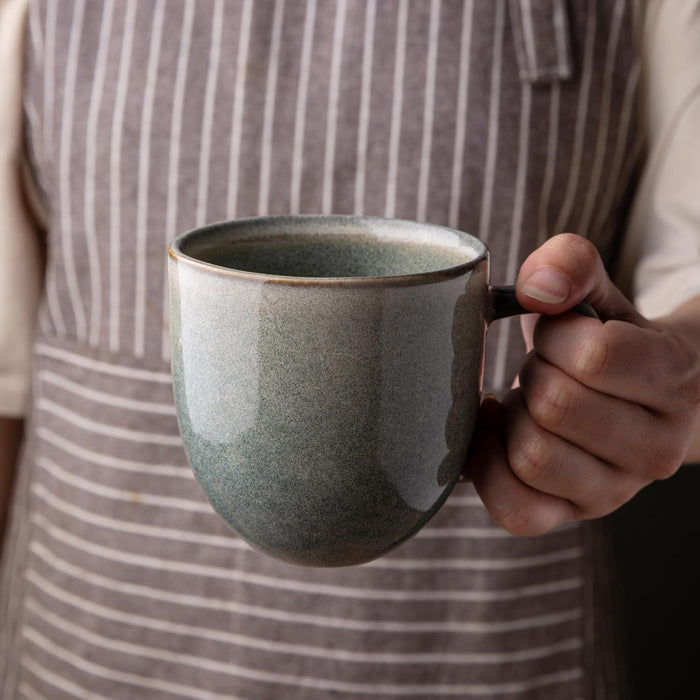 Mugology 12oz Ceramic Coffee Mugs – Set of 6 for Latte & Cocoa