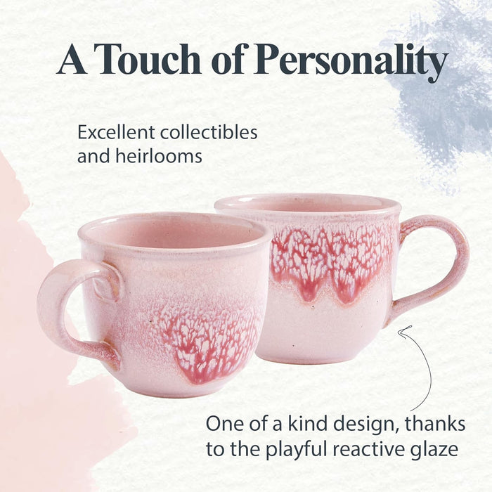 Mugology Rose Quartz 12oz Ceramic Coffee Mug