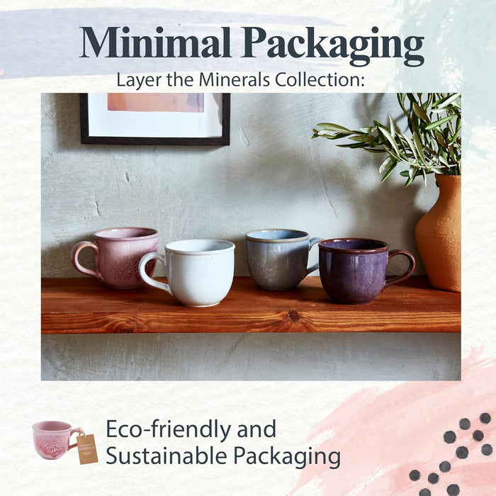 Mugology Rose Quartz 12oz Ceramic Coffee Mug